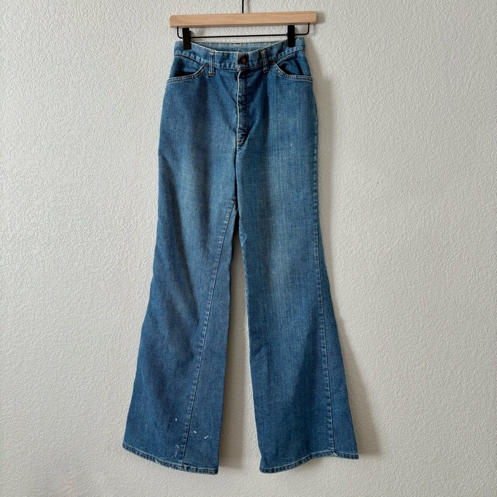 Vintage 70s Levi's Orange Tab Flared Jeans